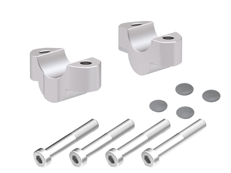 Handle bar Riser for Suzuki GSX-S 1000 GT/Travel (2022-2024) 20mm silver