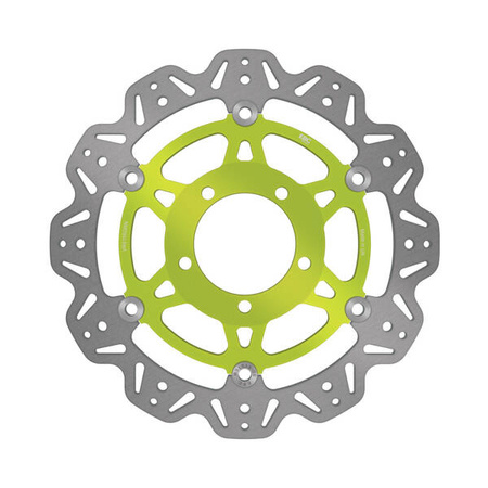 EBC Tarcza hamulcowa motocyklowa VR4155GRN VEE, zielona