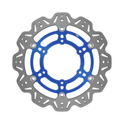 EBC Tarcza hamulcowa motocyklowa VR3109BLU VEE, niebieska