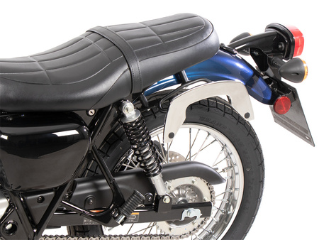 C-Bow sidecarrier chrome for Kawasaki W230 / Meguro S1 (2025-)