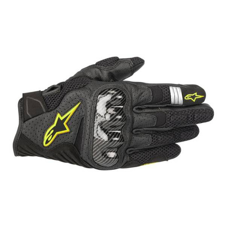 RĘKAWICE ALPINESTARS SMX-1 AIR V2 BLACK/FLUO YELLOW