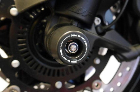 Evotech Performance crash pady przedniej osi - KTM 1090 Adventure R (2017-2018)