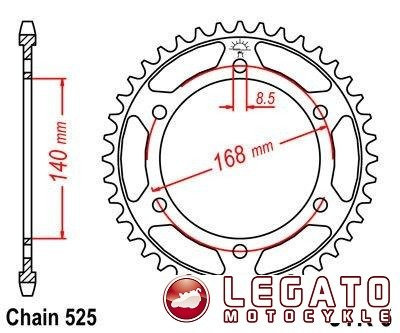 ZĘBATKA NAPĘDOWA JT TYŁ