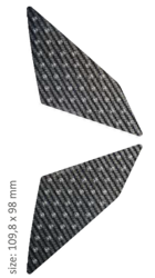 ONEDESIGN para gripów czarnych carbonowych