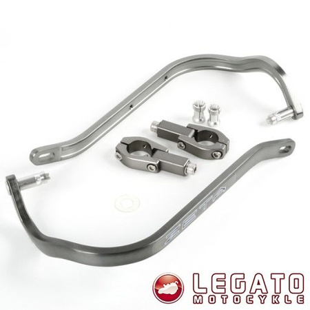 ZETA Osłony dłoni handbary 28,6 enduro tytanone