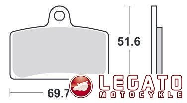 KLOCKI HAMULCOWE SBS 189 MS