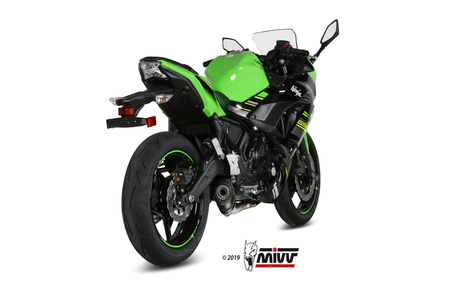 Mivv Układ wydechowy OVAL CARBON with carbon cap KAWASAKI NINJA 650 2017-2023