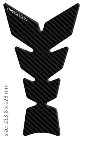 ONEDESIGN tankpad Moon "Soft touch" carbon