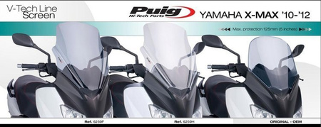 SZYBA PUIG V-TECH YAMAHA X-MAX 125/250 (TOURING)