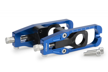 Napinacze łańcucha PUIG do Kawasaki ZX-6R 24-25 Niebieski (A) 22232A