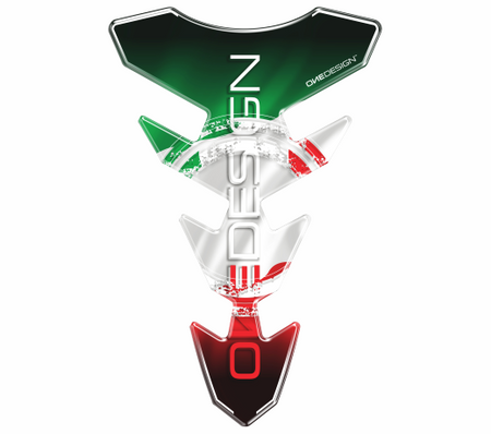 ONEDESIGN tankpad Expression Slim Italian Flag