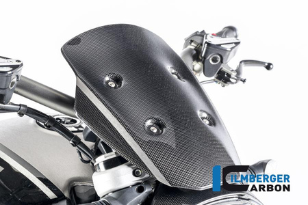 Szyba motocyklowa z uchwytem - połysk do DUCATI XDiavel / XDiavel S (2016-17) ILMBERGER VEO.014.XD16G.K