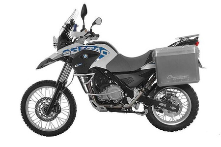 ZEGA Mundo zestaw aluminiowych kufrów bocznych do BMW F650GS / F650GS Dakar / G650GS / G650GS Sertao