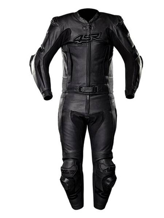 KOMBINEZON SKÓRZANY DWUCZĘŚCIOWY 4SR RR EVO III BLACK SERIES