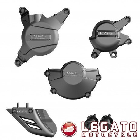 Zestaw osłon dekli silnika Race HRC GB Racing Honda CBR 600RR 2007-2016