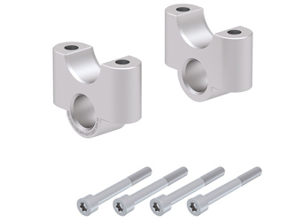 Handlebar riser 35 mm silver for BMW R 1250 RT (2021-)