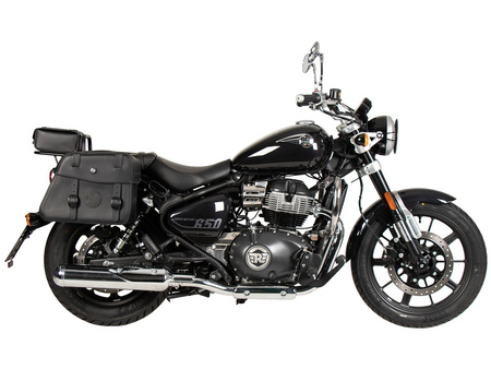 Topcase carrier tube-type black for Royal Enfield Super Meteor 650 (2023-)