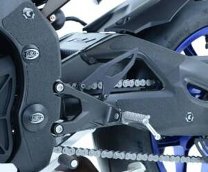 OSŁONA WAHACZA RG RACING YAMAHA YZF-R1 15-/R1M 15-, 4 CZĘŚCI BLACK