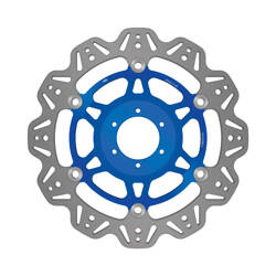 EBC Tarcza hamulcowa motocyklowa VR1003BLU VEE, niebieska