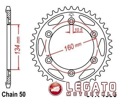 ZĘBATKA NAPĘDOWA JT TYŁ (530)
