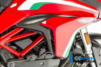 Pokrywa wlotu powietrza na bocznej owiewce prawa matowa Ducati Multistrada 1200 DVT (2015) ILMBERGER LAR.115.D15MM.K