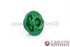 Korek wlewu oleju   EVOTECH RC  Kawasaki zielony