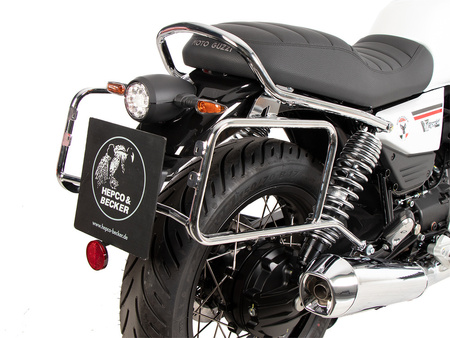 Side carrier permanent mounted chrome for Moto Guzzi V7 Special (2025-)