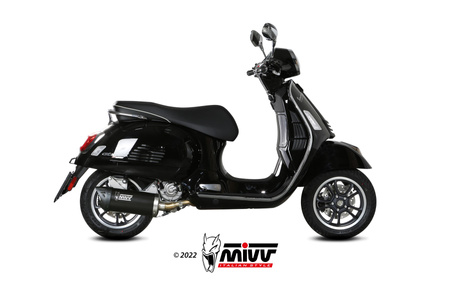 Mivv Tłumik końcowy MOVER BLACK PAINTED stal nierdzewna PIAGGIO VESPA GTS 300 2021-2024