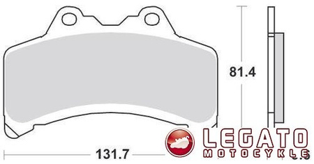 KLOCKI HAMULCOWE SBS 682 HF