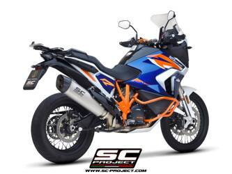 SC-Project tłumik końcowy Adventure tytan KTM 1290 SUPER ADVENTURE - S - R (2021 – 2024)