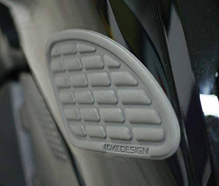 ONEDESIGN para gripów soft touch leather w kolorze szarym