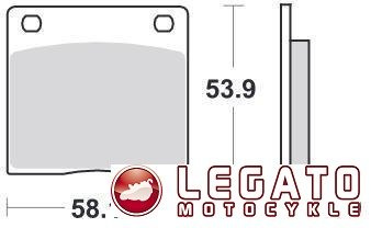 KLOCKI HAMULCOWE SBS 512 H.CT