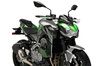 Boczne spoilery dociskowe do Kawasaki Z900 17-19 Zielony (V) 20327V