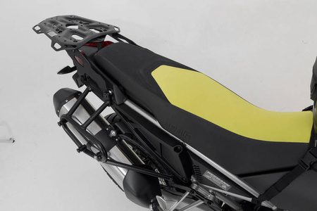 ZESTAW KUFRÓW BOCZNYCH URBAN ABS I STELAŻY SW-MOTECH APRILIA TUAREG 660 (21-) BLACK 2X165L