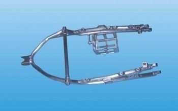 Stelaż tylny sportowy Motoholders z uchwytem na akumulator Honda CBR 1000 RR/04-07 srebrny