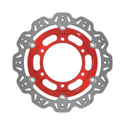 EBC Tarcza hamulcowa motocyklowa VR646RED VEE, czerwona