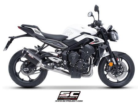 SC-Project układ wydechowy SC1-S carbon Triumph STREET TRIPLE 765 R - RS (2024 – 2025) EURO 5+