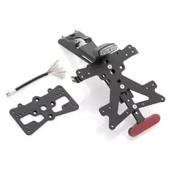 Fox license plate support kit