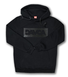 DAVCA bluza black logo