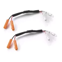 Wiring kit with resistors for rear Rizoma turn signals