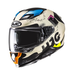KASK MOTOCYKLOWY HJC F71 FACO DESERT