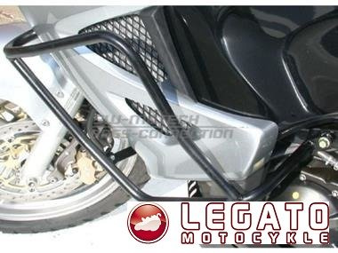 CRASHBARY CZARNE HONDA XL 1000 V (04-05)+ 2003 (ABS) SW-MOTECH