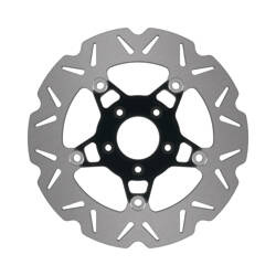 EBC Tarcza hamulcowa motocyklowa VR523BLK VEE, do amerykańskich motocykli, czarna