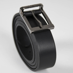 Men's Leather Belt Black