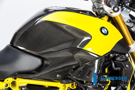 Panel boczny prawy zbiornika - carbon BMW R 1200 R (LC) od 2015 ILMBERGER TSR.005.R12RL.K