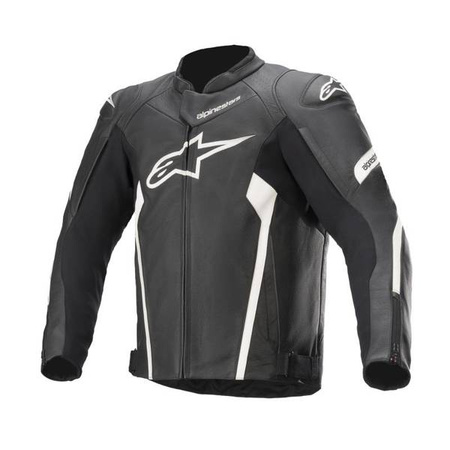 KURTKA SKÓRZANA ALPINESTARS FASTER V2 BLACK/WHITE