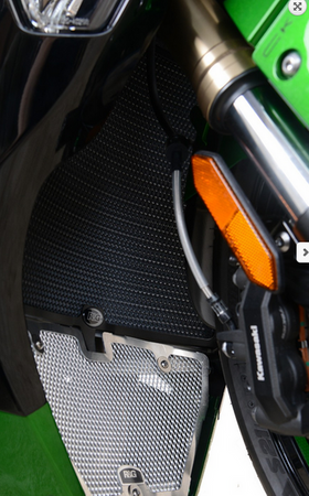 OSŁONA CHŁODNICY RG RACING KAWASAKI Z H2 20-/H2 SX GREEN