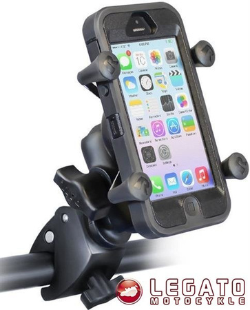 Uchwyt X-Grip™ do przenośnych urządzeń np. smartfon lub nawigacja samochodowa z klamrą zaciskową RAM Tough-Claw™