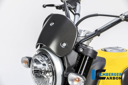 Szyba motocyklowa matt do Ducati Scrambler Icon 2016 - ilmbeger VEO.109.DS15M.K