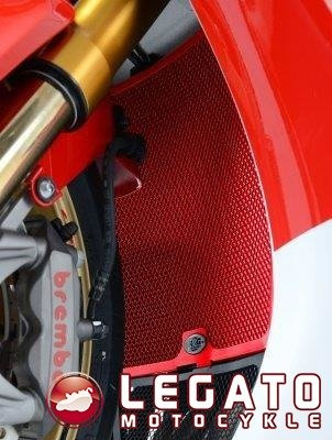 OSŁONA CHŁODNICY HONDA CBR1000RR 08-15 RED